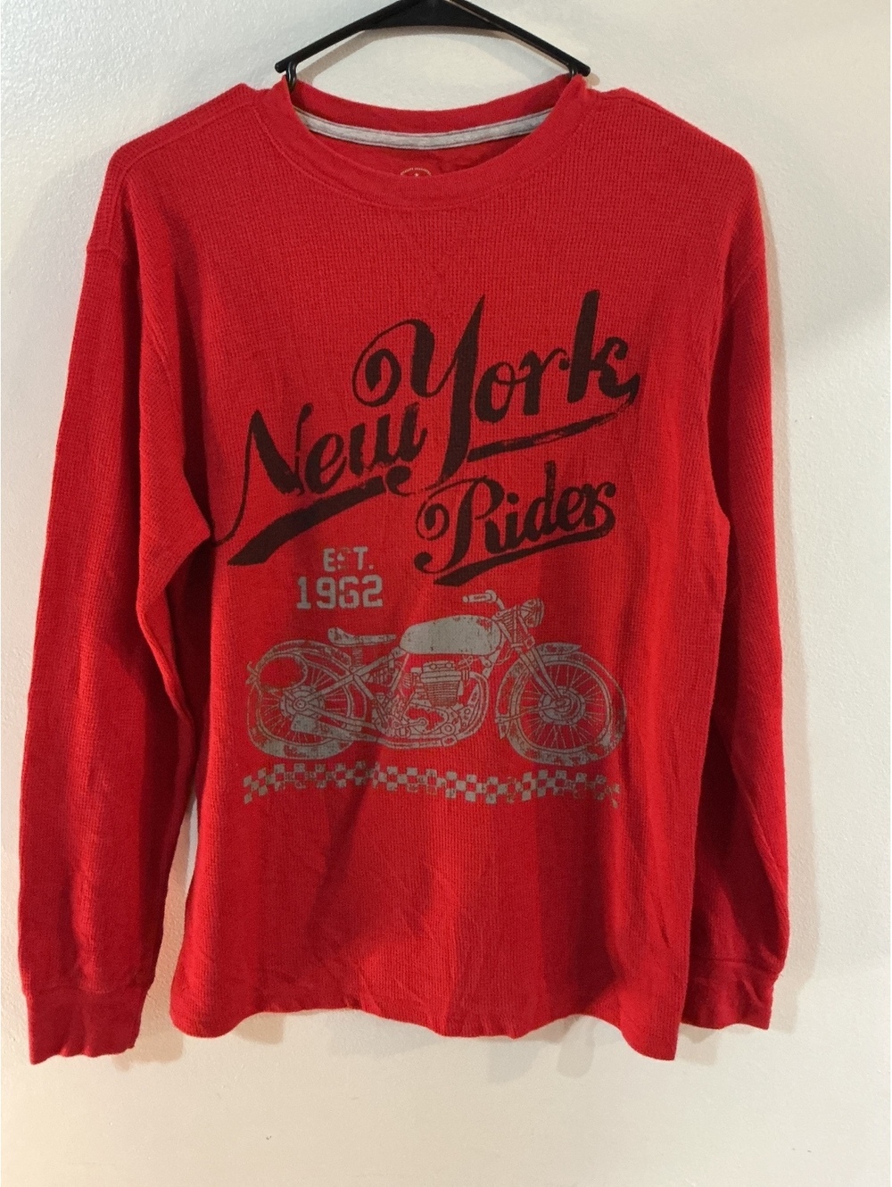 New York Riders thermal type long sleeve youth
